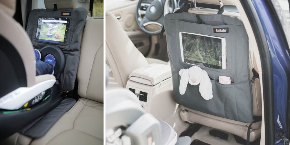 Tablet en zetel bescherming voor in de auto met kinderen - BeSafe