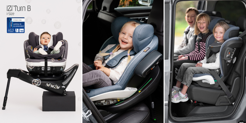 BeSafe carseats from birth up to 12 years old