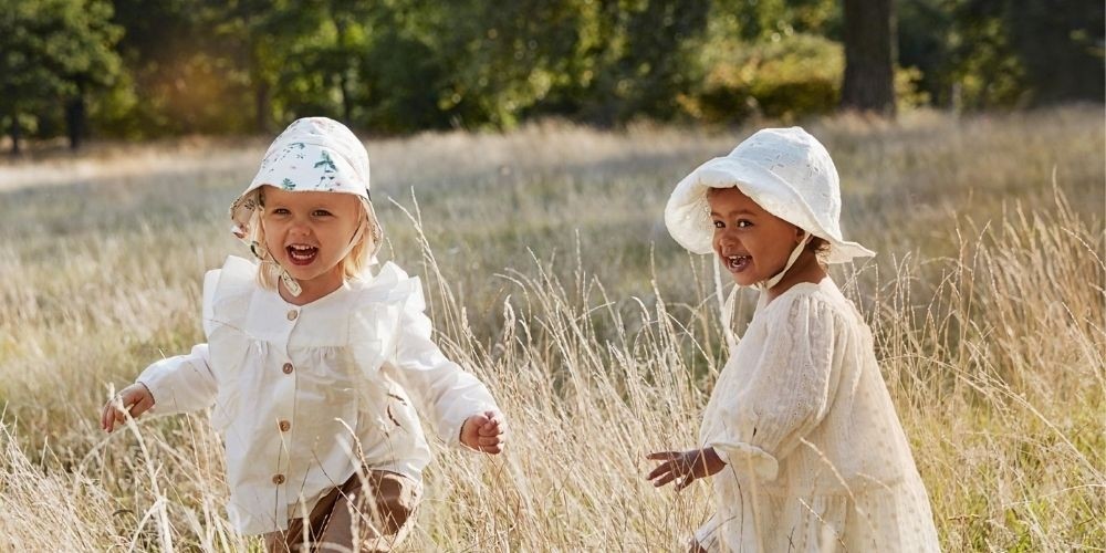 keeping your baby cool in hot weather sun hat Elodie Details