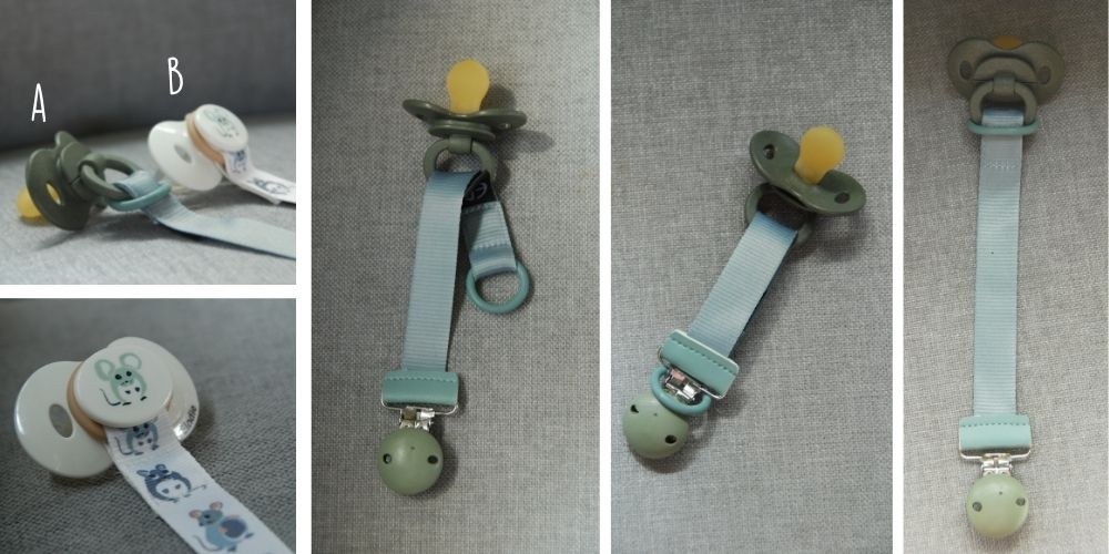 frequently asked questions about pacifiers how to attach pacifier clip Elodie