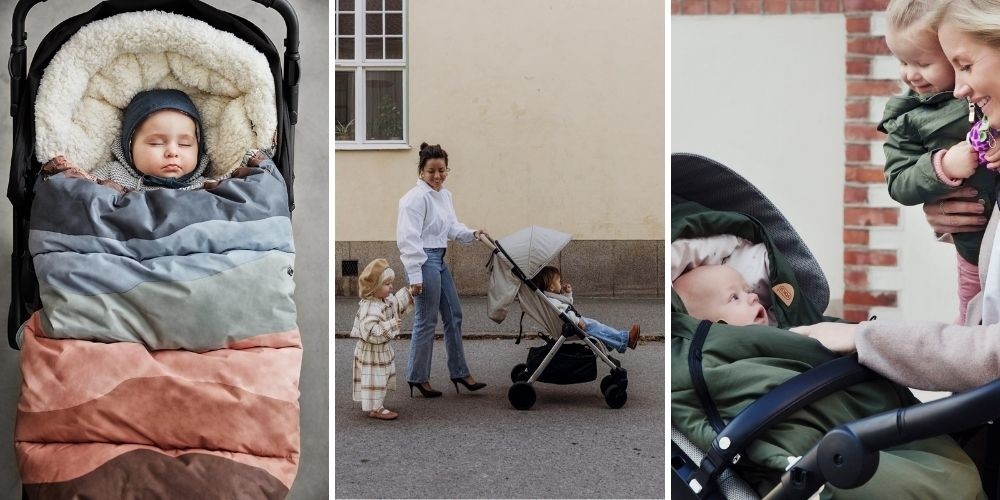 What do I need for an autumn baby? Mondo compact stroller footmuff Elodie Voksi
