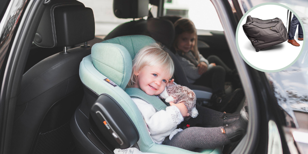 Vous voyagez avec vos enfants cet été ? - BeSafe sac de voyage protectif pour siège-autos