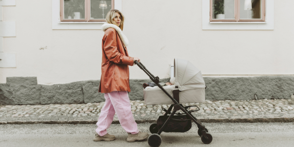 Elodie Mondo compact stroller carrycot newborn baby
