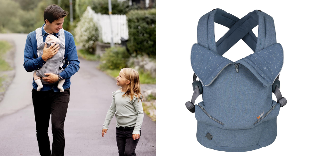 How to carry your newborn baby with a baby carrier? - baby carrier from 4 weeks BeSafe Haven