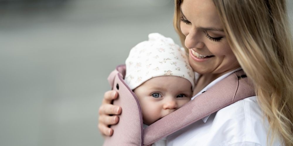 Haven BeSafe baby carrier breastfeeding